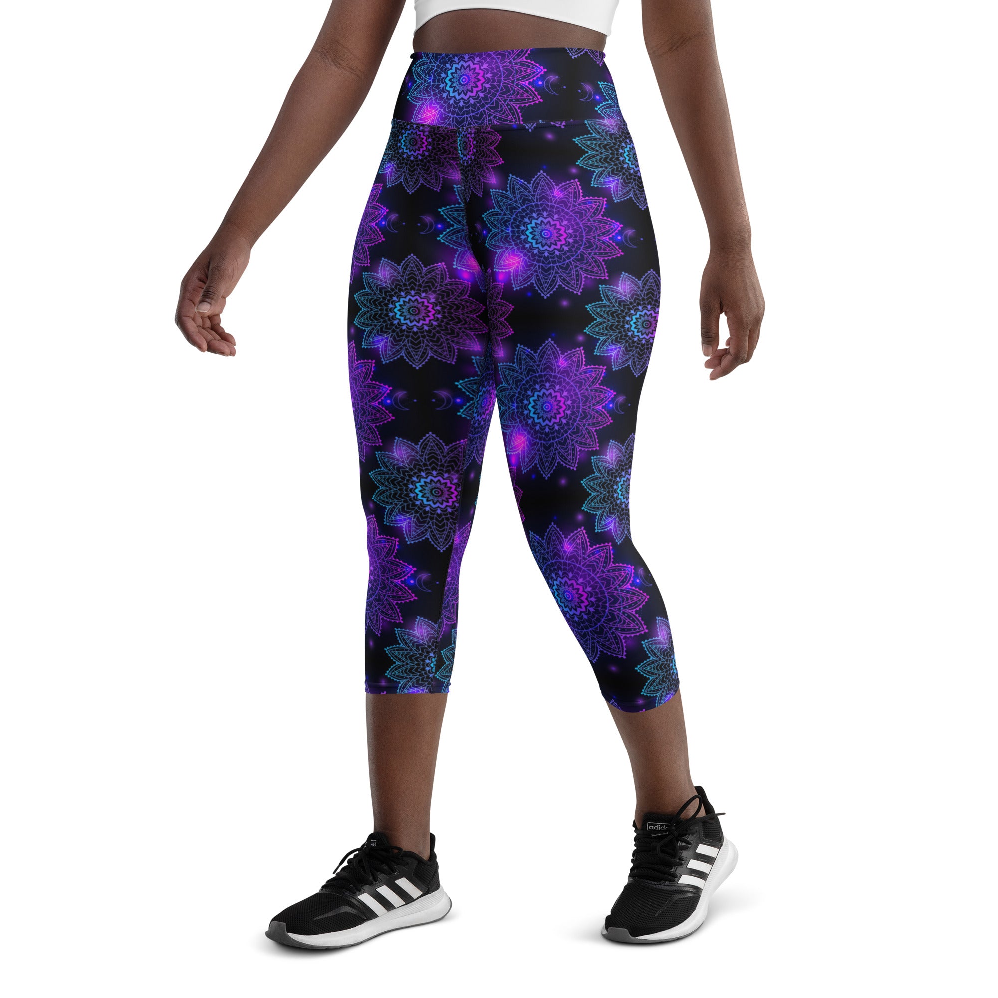 Neon Mandala Capris